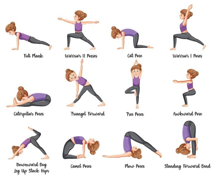 12 Yoga Restorative Poses